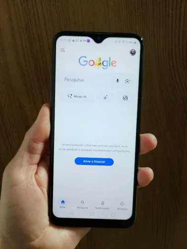 Celular LG k 41s com leitor de digital