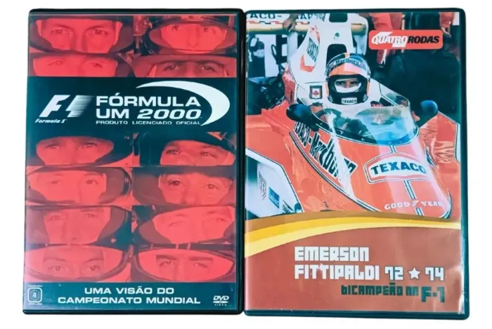 Formula 1 - (2) Dvds -lote-original-usado-bom Estado