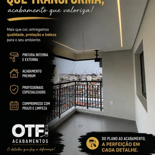 Pintura e Acabamentos de Alto Padrão | OTF Acabamentos