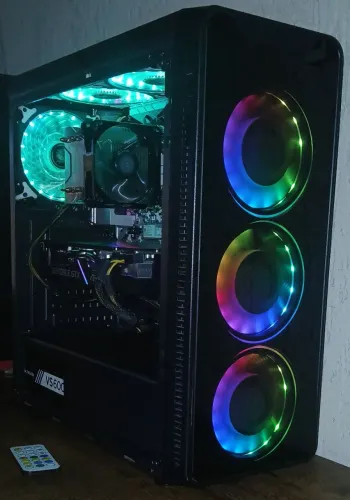 PC Gamer Roda Tudo! Ryzen 5 + GTX 1660 + 16GB RAM + Steel Legend