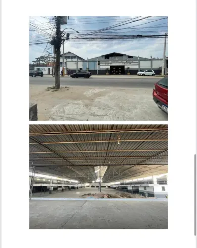 Galpão Comercial 3.620m² na AV areia Branca de Santa Cruz venda 2M500K
