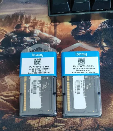 Memórias DDR5 p/ Notebook - 32GB (2x16GB)