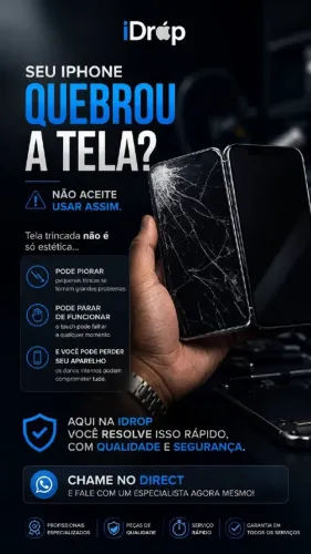TROCA DE TELA CELULAR