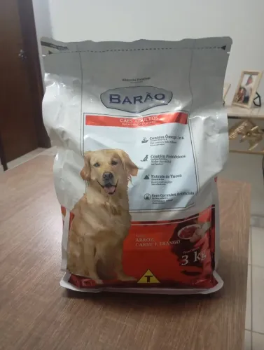 Ração barão 3 kg