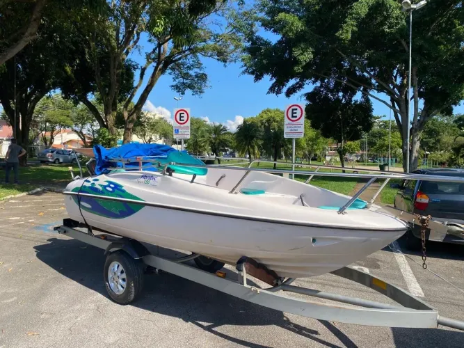 Lancha Fbratec 16 pés Yamaha 40hp