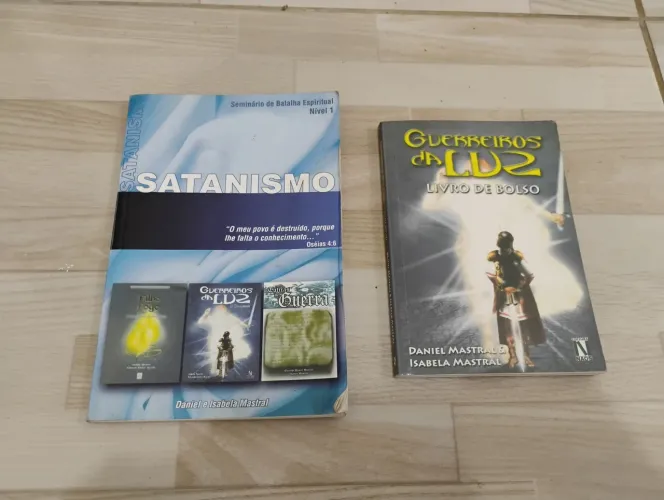 Coleção livro Daniel Mastral satanismo