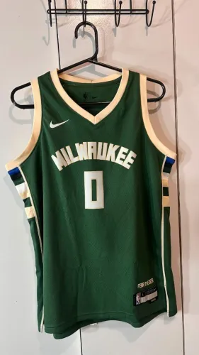 Camisa NBA Milwaukee Bucks Nike - Damian Lillard #0 - Tam: Youth (Juvenil) G