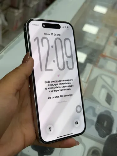 iPhone 14 Pro branco 128gb