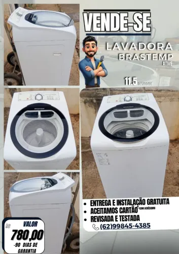 Máquina de lavar roupas 