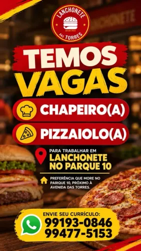 Precisa de chapeiro