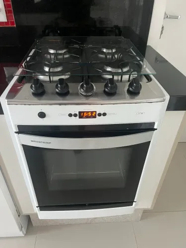 Fogão de embutir Brastemp 