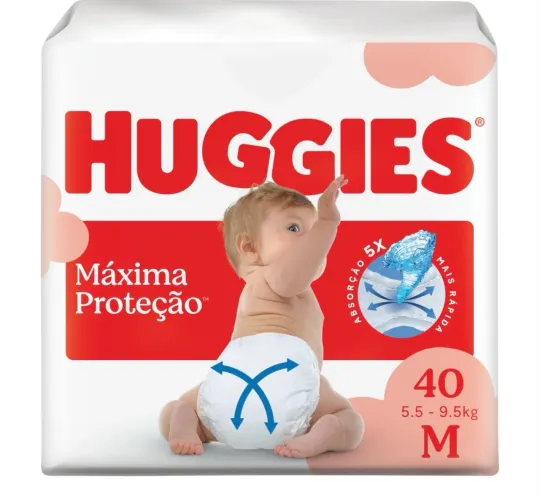 Vendo fralda Huggies 
