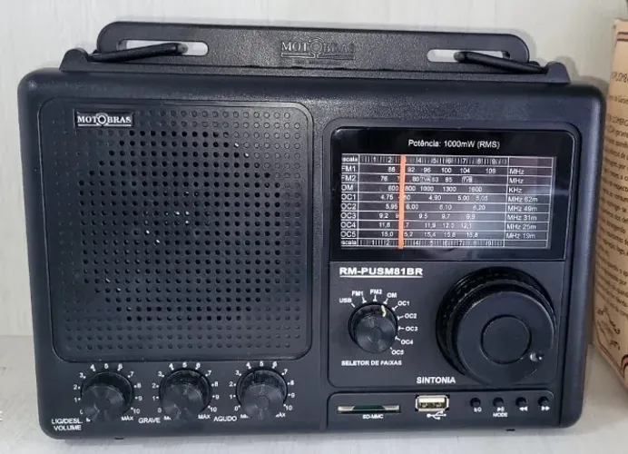 RADIO MOTOBRAS RM-PUSM81BR