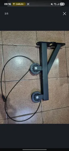 Polia de parede para musculação