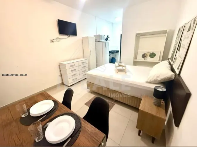 Kitnet para Locação em Caraguatatuba, Bairro Capricórnio, 1 dormitório, 1 banheiro