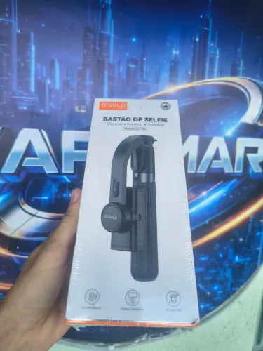 bastão de selfie e estabilizador gimbal A'Gold Pro modelo SLF-08
