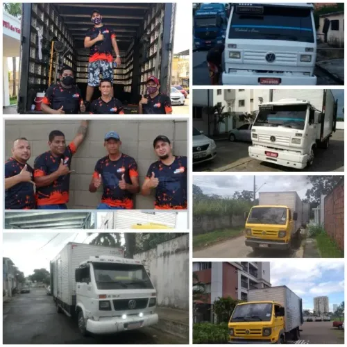 Frete bau barato Manaus interior e viagens pra boa vista 