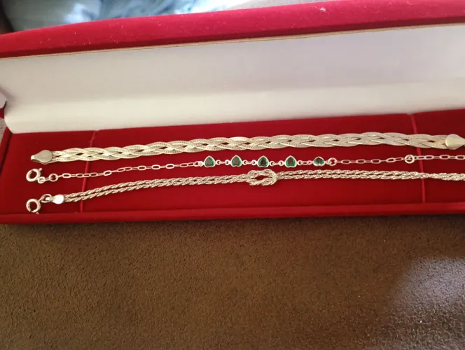 Pulseiras prata