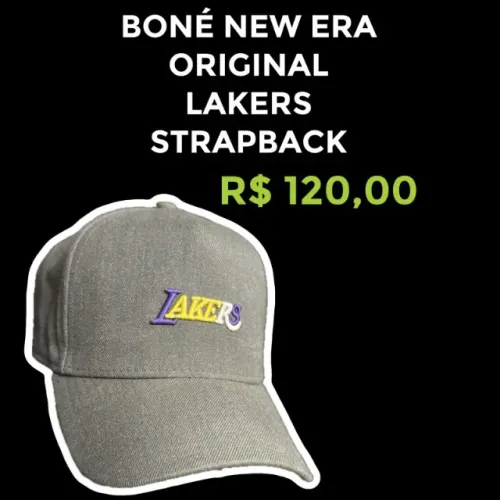 BONES NEW ERA ORIGINAIS! VALOR NAS IMAGENS!