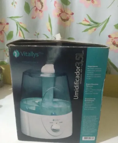 UMIDIFICADOR ULTRASSÔNICO VITALLYS PLUS 3,5L
