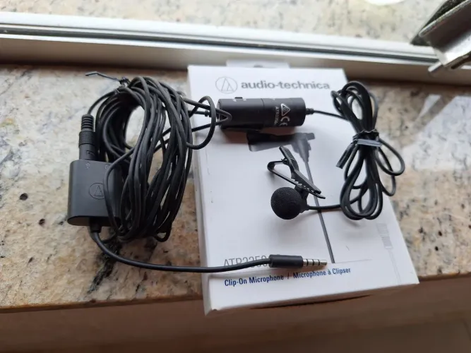 Microfone de Lapela Audio-Technica ATR3350xiS