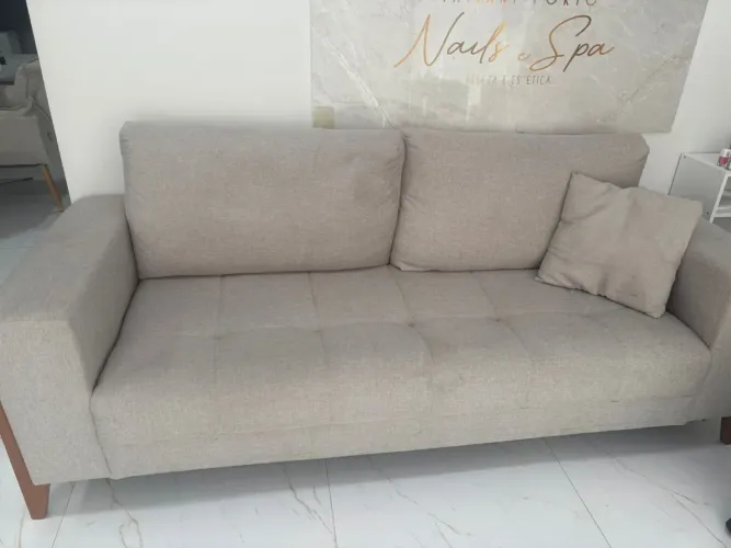 Sofá de linho