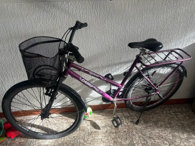 Bicicleta cairu com cesta e garuta só 300,00