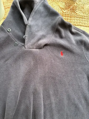 moletom polo raulph lauren azul marinho
