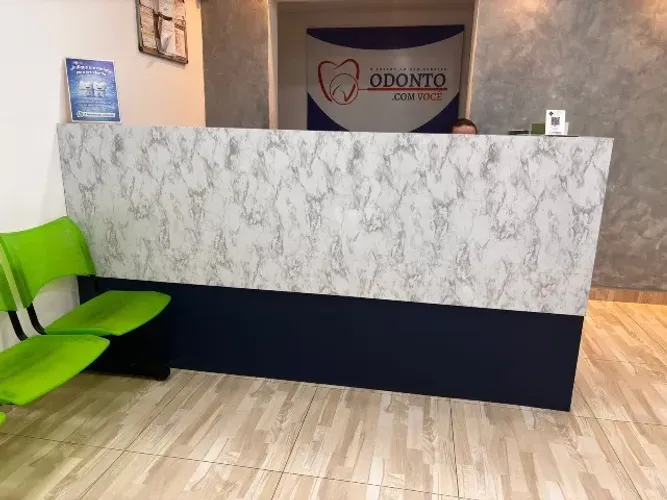 Balcão recepção