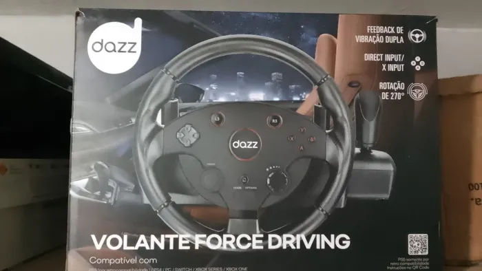 Volante para ps4 ps5 Xbox e pc vem com controle ps4 junto