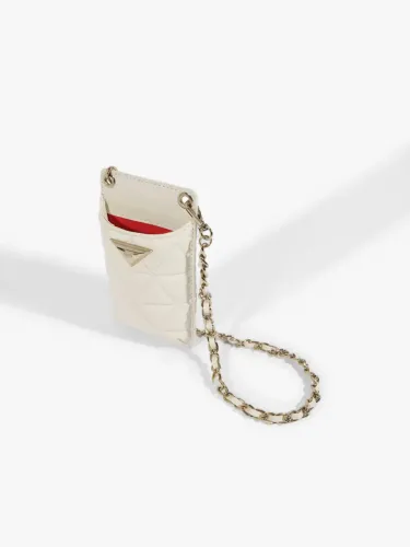 Porta celular Schütz de couro 