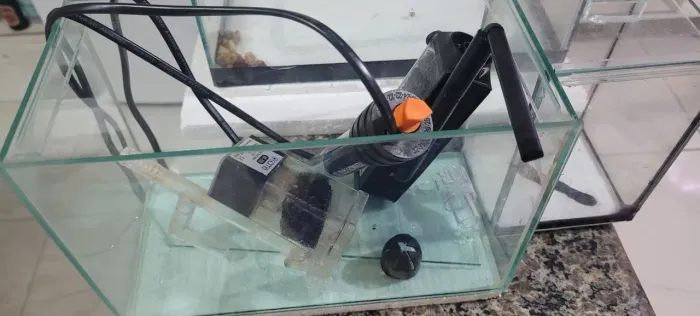 vendo 3 aquários mais filtro e aquecedor com termostato