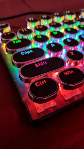 Teclado mecânico Premium Metal