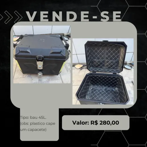 Vende-se baú 45L