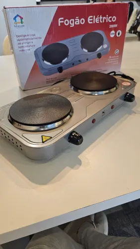 Fogão Elétrico Agratto, 220v, Novo, Aço inoxidável