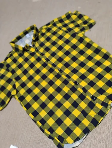 Blusa xadrez Infantil 