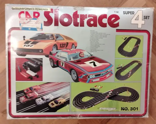 Autorama Slotrace Super 4 Set Italiano (4 pistas)