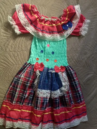Vestido junino.