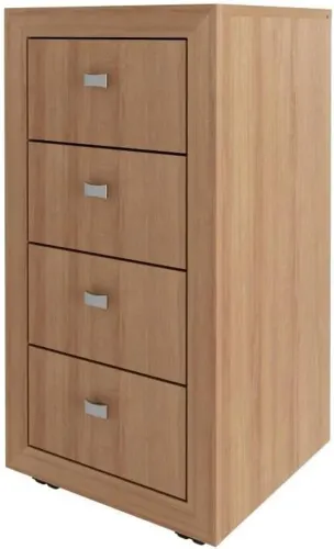 GAVETEIRO VERTICAL MDF 4 GAVETAS