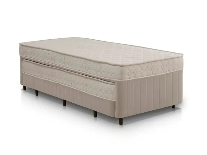 Cama Box Conjugada Solteiro com Auxiliar