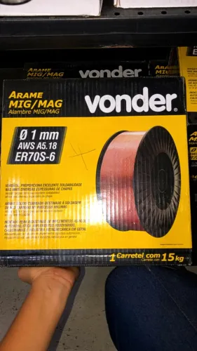 Arame MiG 0.1mm vonder