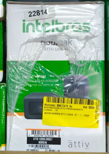Nobreak 1200kva lacrado