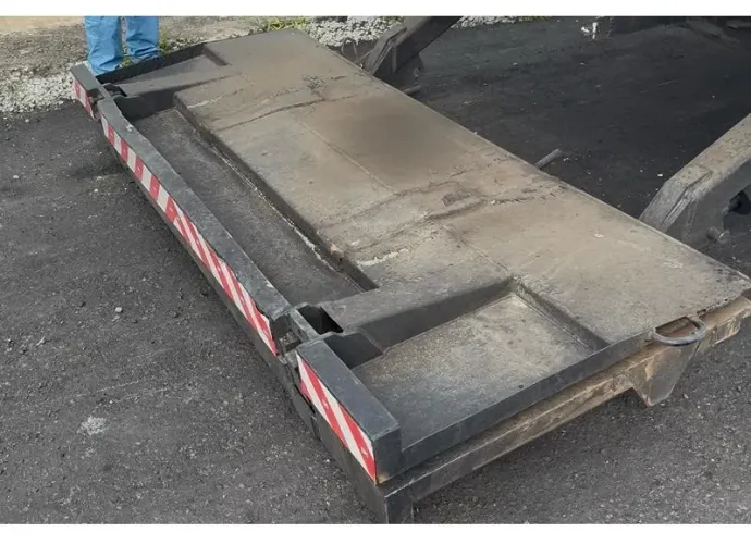 Prancha hidráulica para caminhão