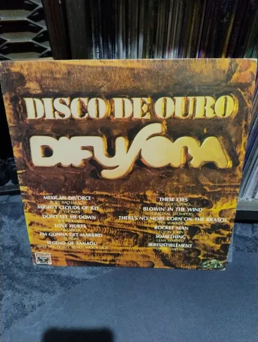Disco de ouro Difusora Nazareth, Elton Jonh...