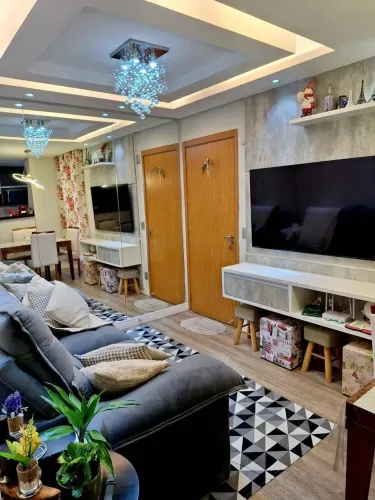 Apartamento para venda com 02 dormitórios no Condomínio Parque Jardim das Tulipas em Jundi