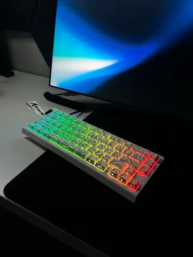 TECLADO MAGNÉTICO ATTACK SHARK X68 he (novo