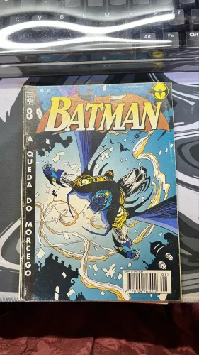 quadrinho batman colecionador N°8 1907-1990