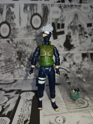 OPORTUNIDADE | Boneco Articulado Kakashi Hatake Naruto Premium