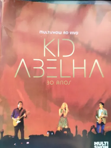 Dvd musical KID Abelha 40 anos multishow