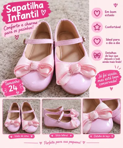 Sapatilha infantil